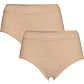Conta Feinripp Damen-Taillenslip im 2er-Pack