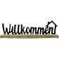 Deko-Schriftzug Willkommen