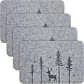 Filz-Tischset im 4er-Pack