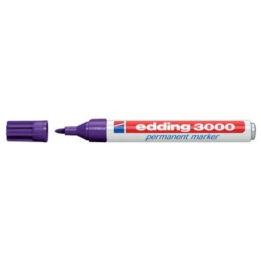 EDDING Permanent Marker 3000 1,5-3mm 3000-8 violett