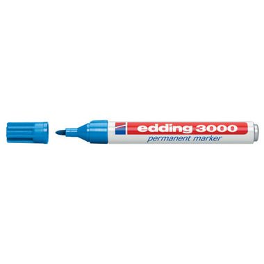 EDDING Permanent Marker 3000 1,5-3mm 3000-10 hellblau