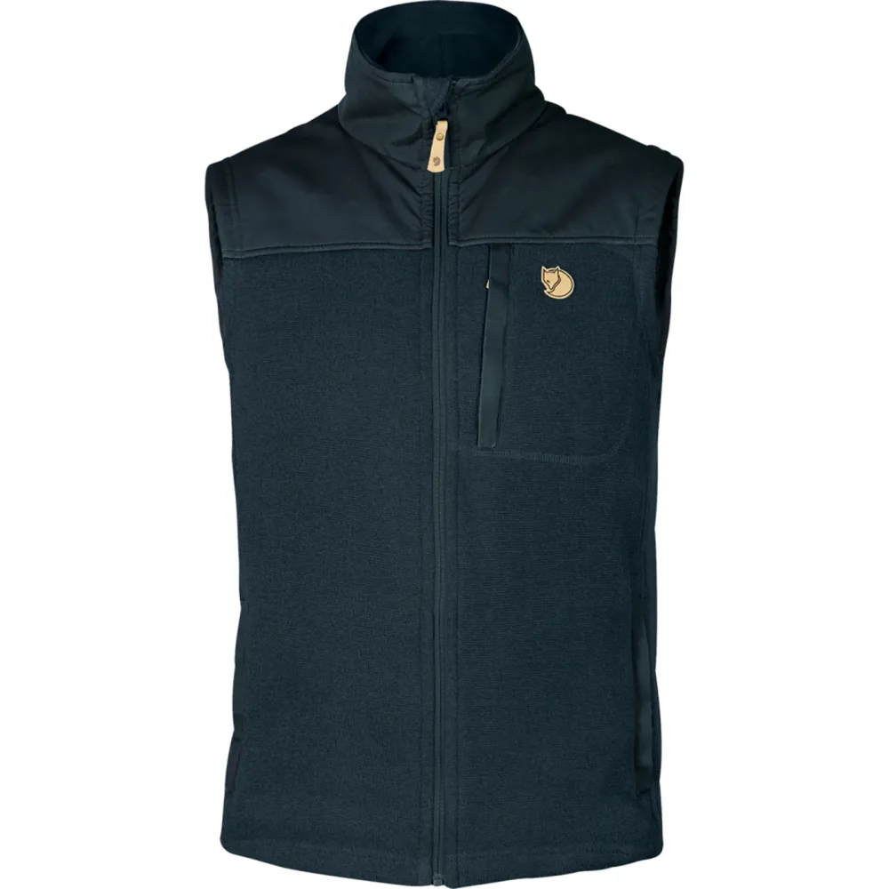 Fjällräven Herren Buck Fleece Weste
