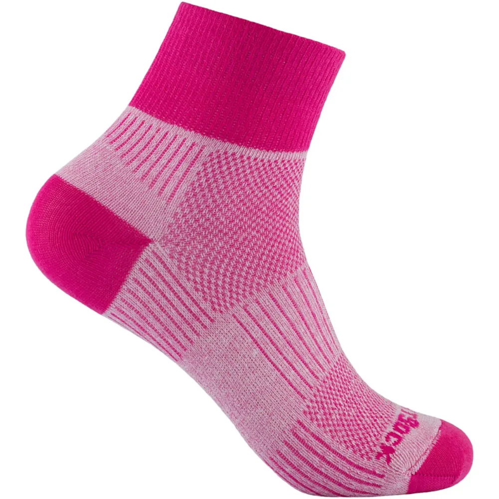 Wrightsock Damen Coolmesh II Quarter Socken