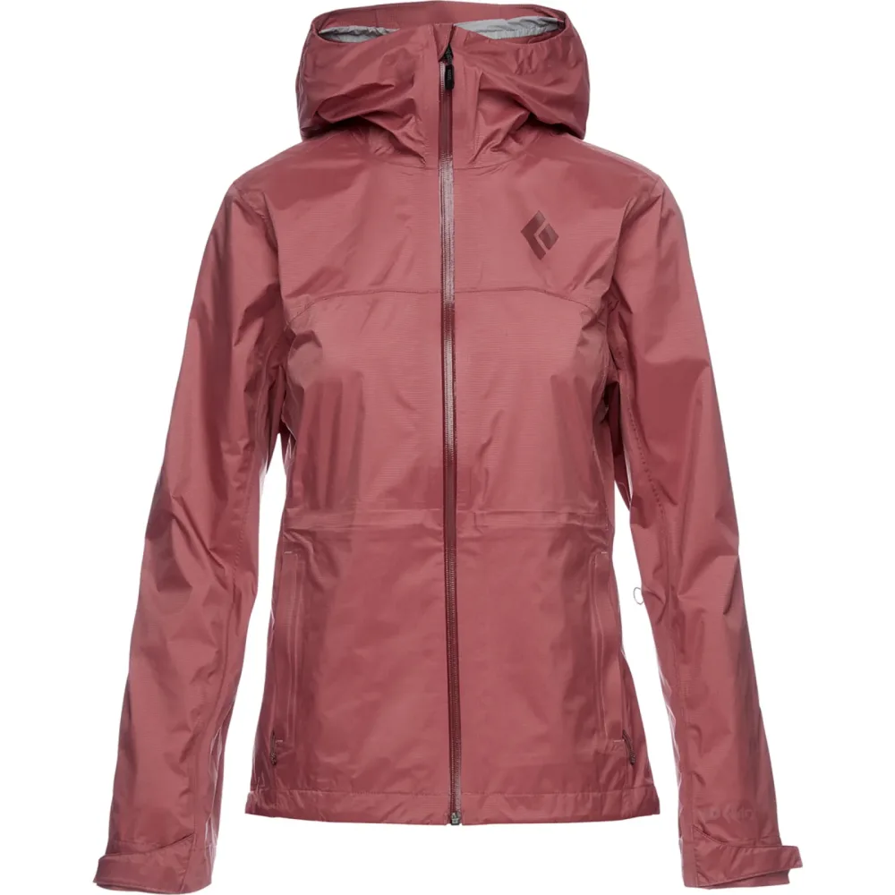 Black Diamond Damen Treeline Rain Shell Jacke