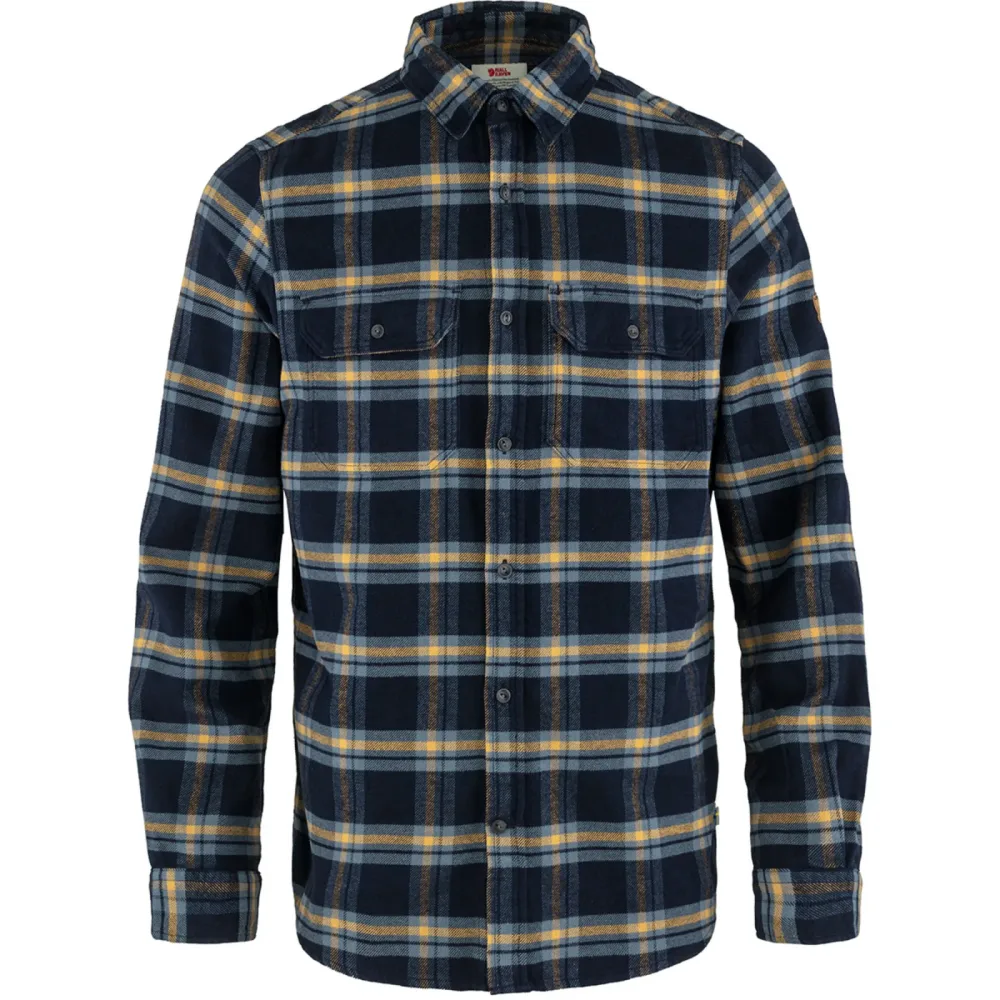 Fjällräven Herren Övik Heavy Flannel Hemd