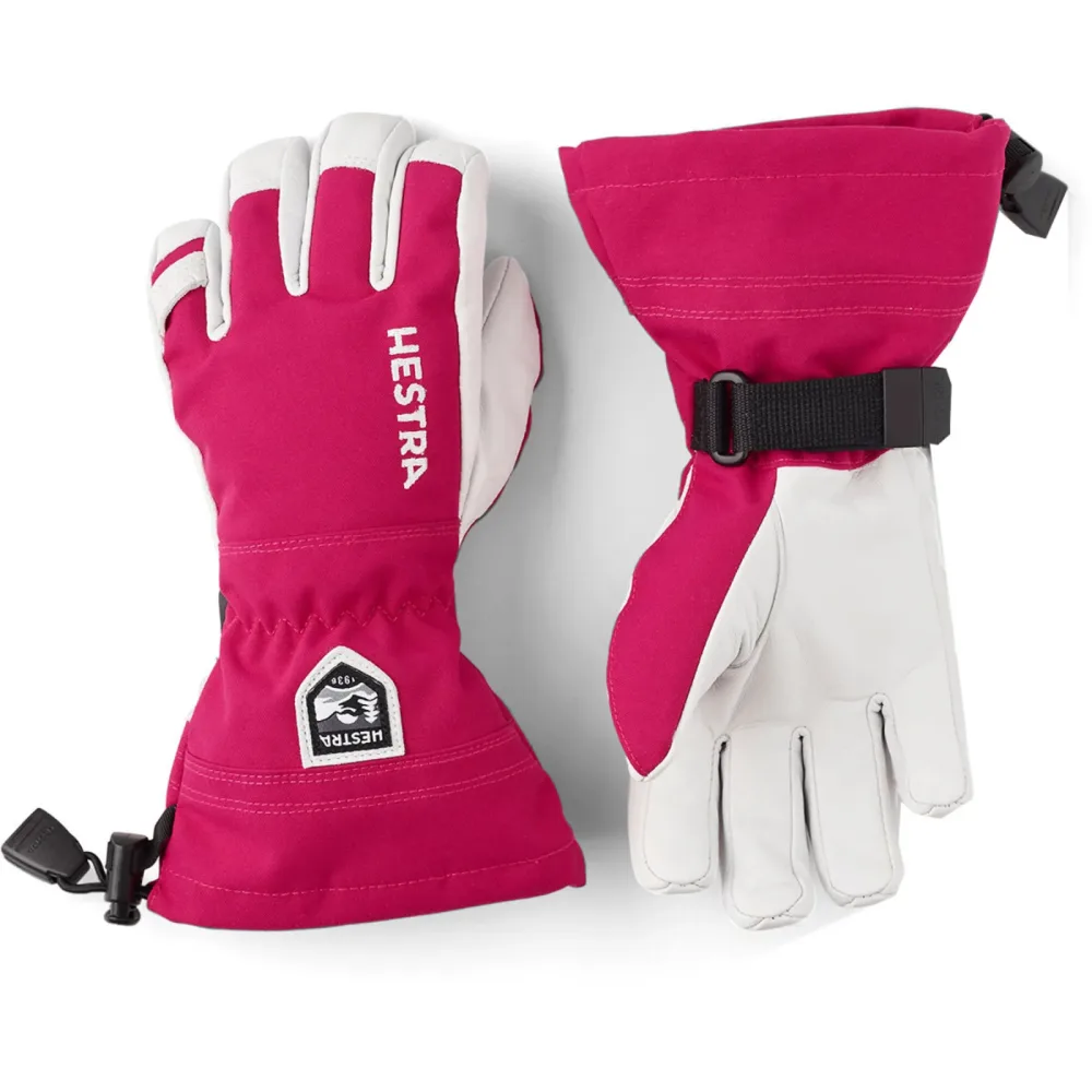 Hestra Kinder Army Leather Heli Ski Handschuhe
