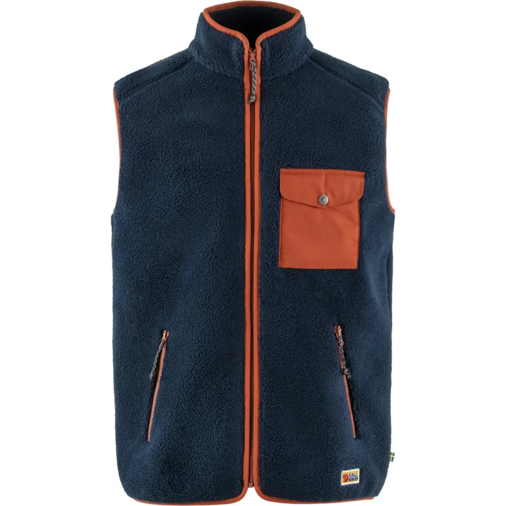 Fjällräven Herren Vardag Pile Fleece Weste