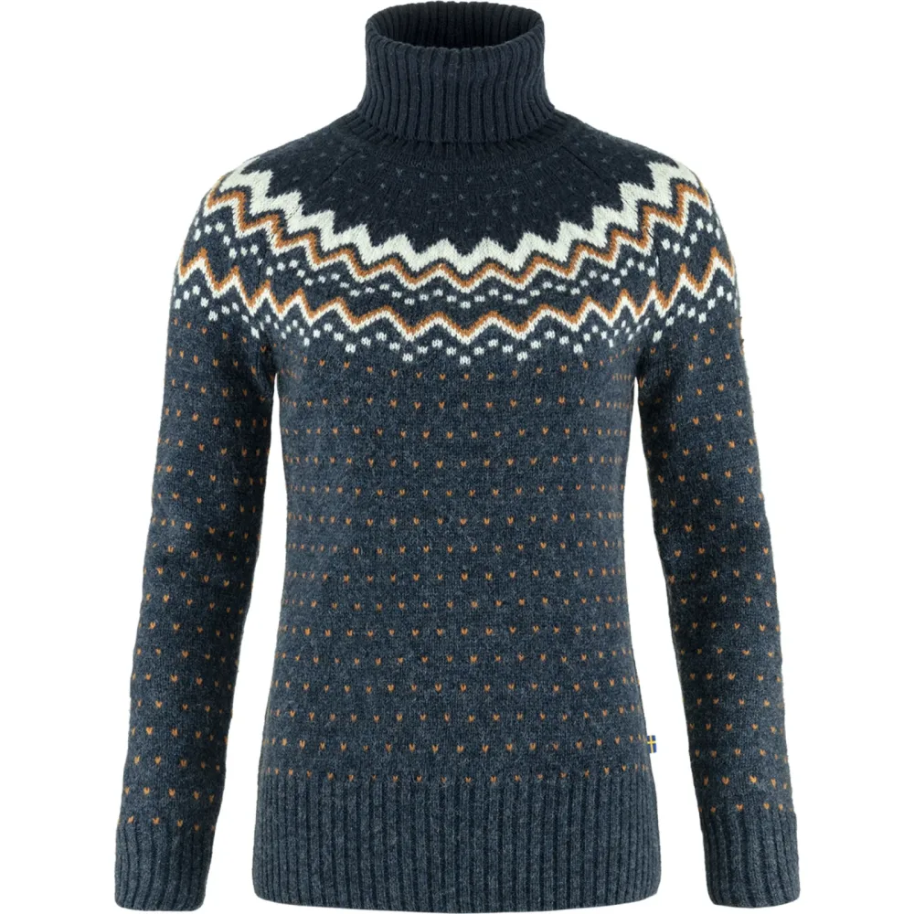 Fjällräven Damen Övik Knit Roller Neck Pullover