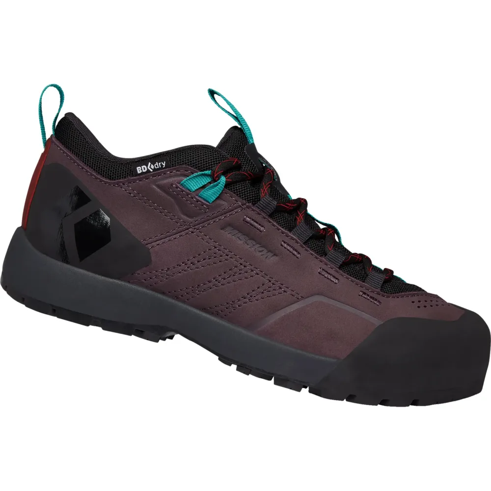 Black Diamond Damen Mission Leather Low WP Schuhe