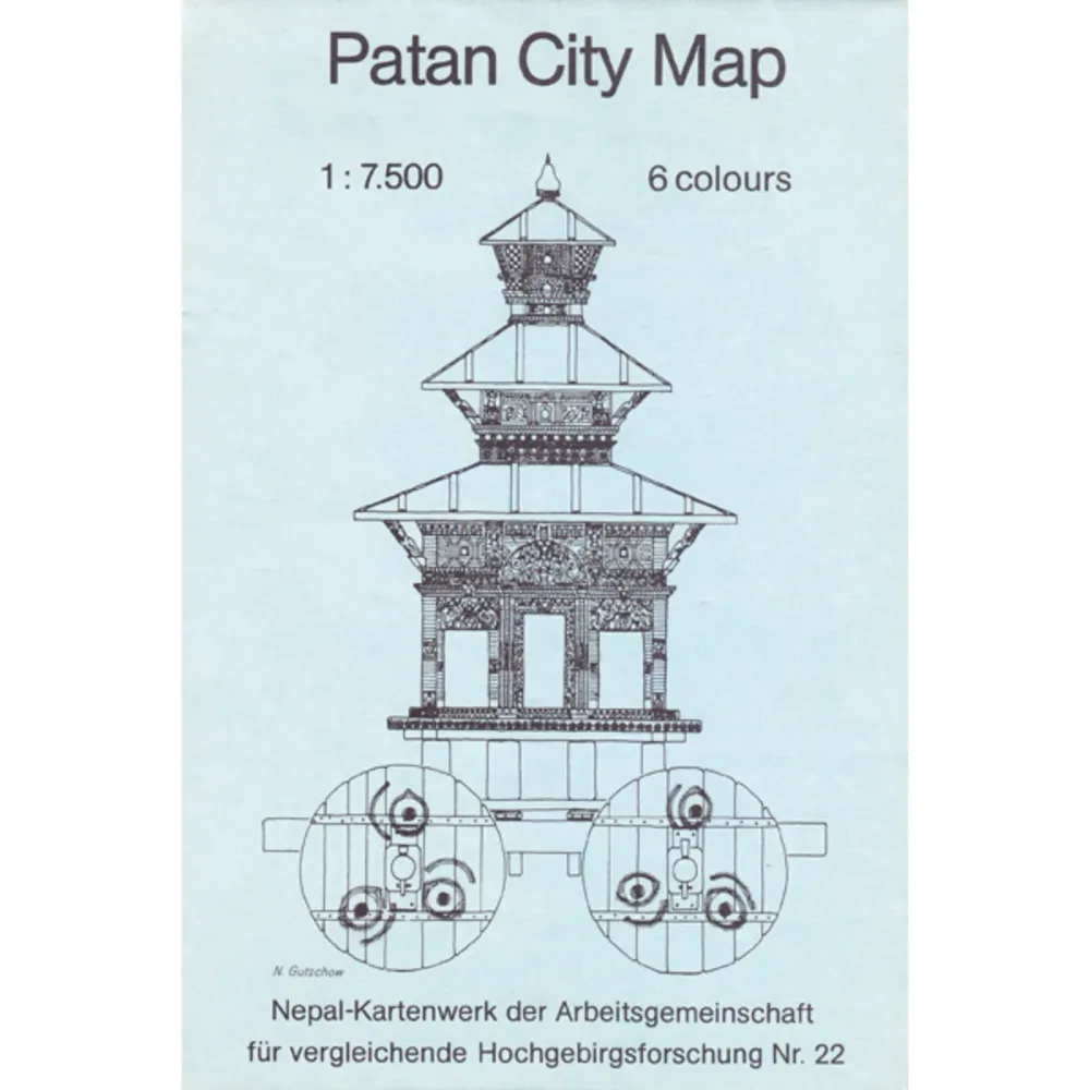 Nelles Map Patan City Karte Nr. 22