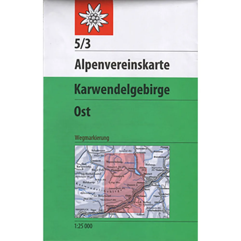 DAV AV-Karte 5/3 Karwendelgebirge, Ost