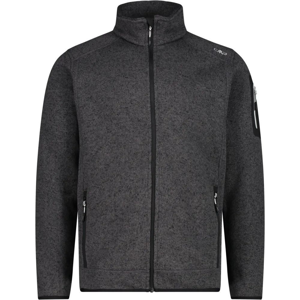 CMP Herren Strick Fleece Jacke