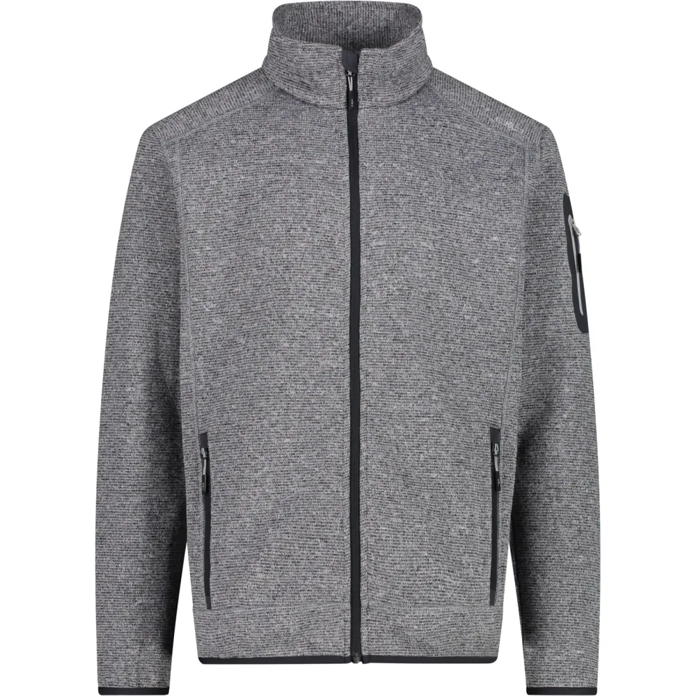 CMP Herren Strick Fleece Jacke