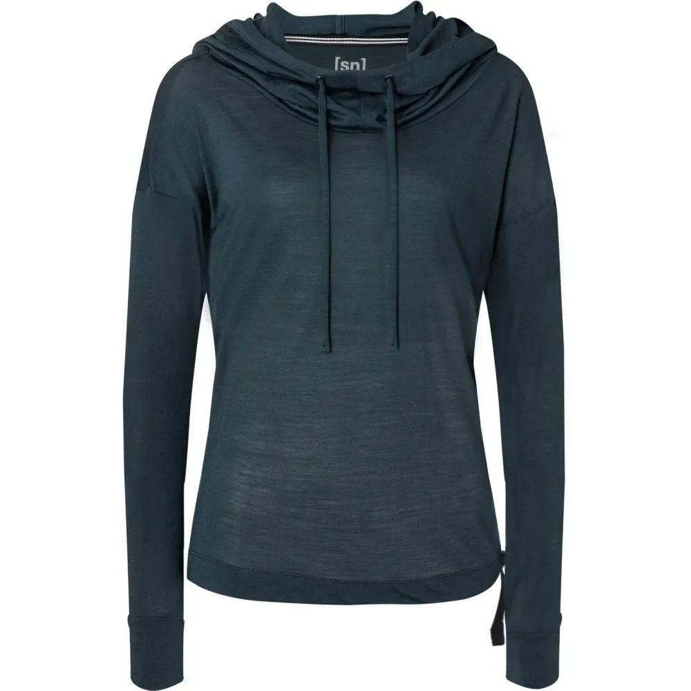 Super.Natural Damen Voyage Funnel Hoodie