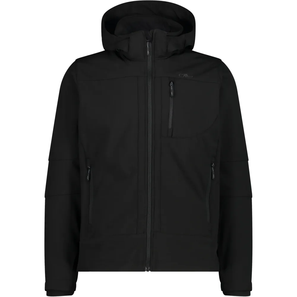 CMP Herren Zip Hoodie Softshell Jacke