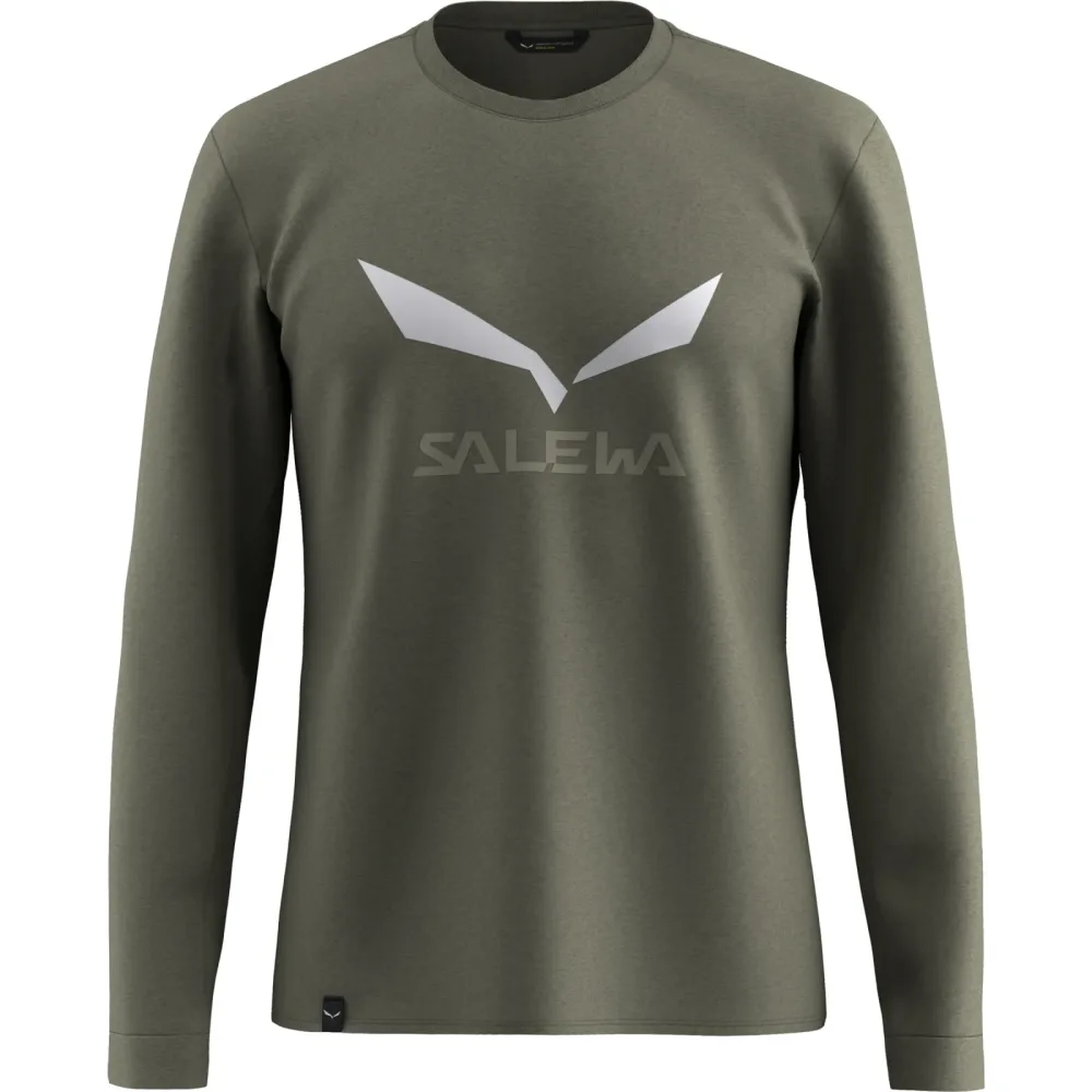 Salewa Herren Solidlogo DRY Longsleeve
