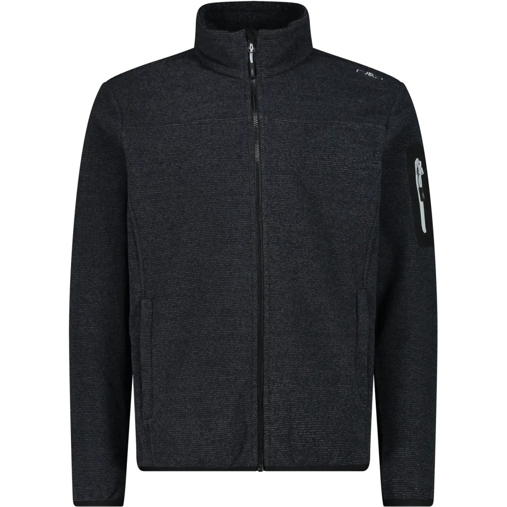CMP Herren Knitted Jacquard Jacke