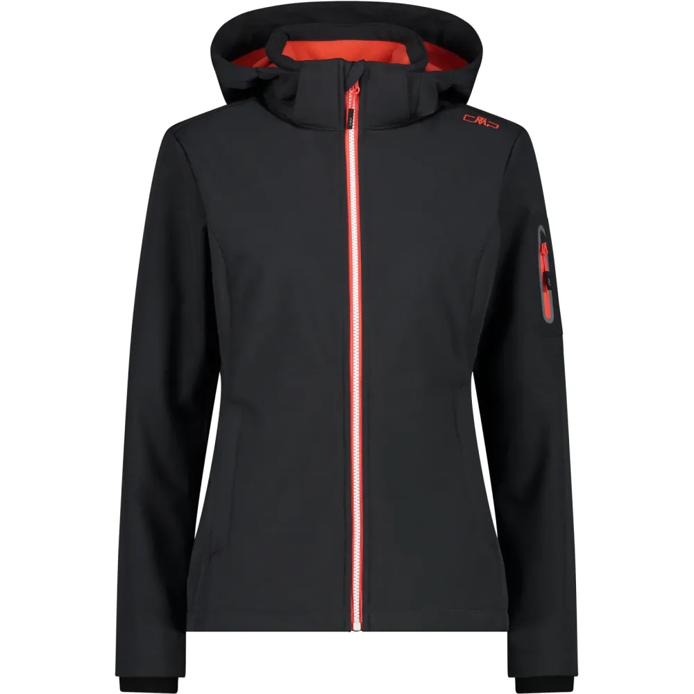CMP Damen Softshell Hoodie Jacke