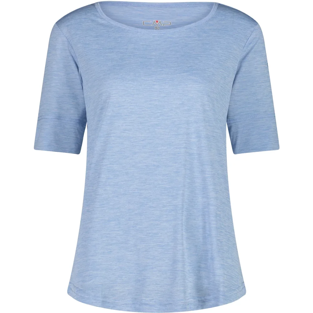 CMP Damen Melange Print T-Shirt