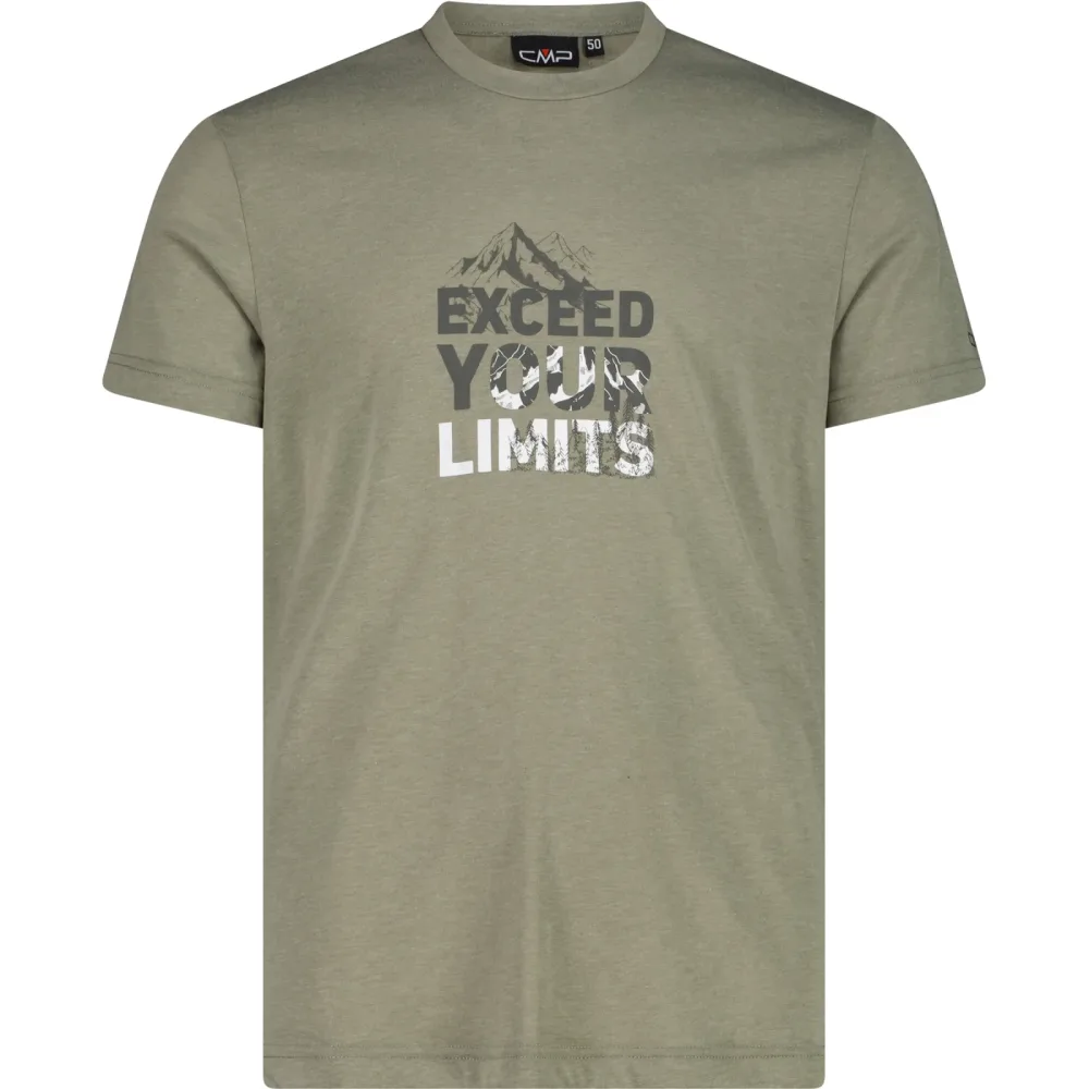 CMP Herren Cotton Print T-Shirt