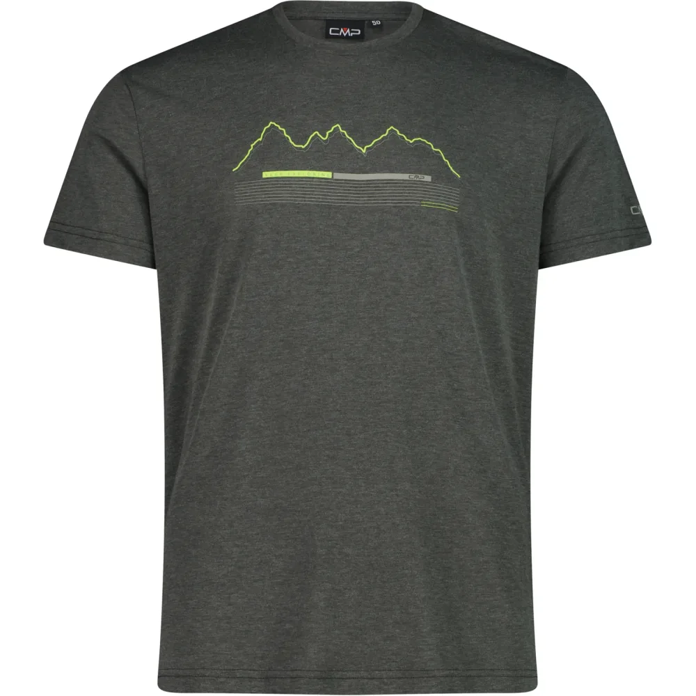 CMP Herren Cotton Print T-Shirt