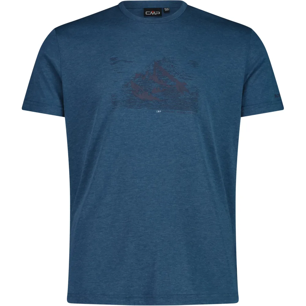 CMP Herren Cotton Print T-Shirt