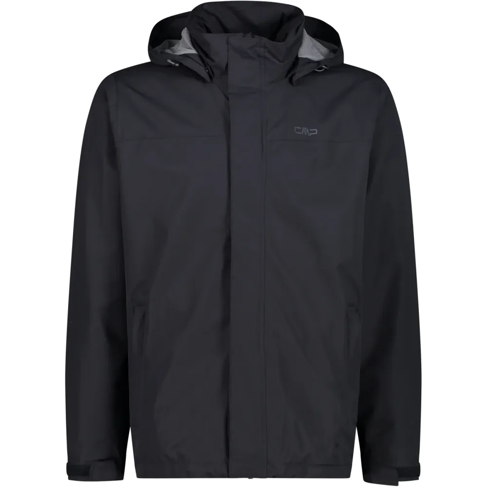 CMP Herren Hoodie Button Rain Jacke