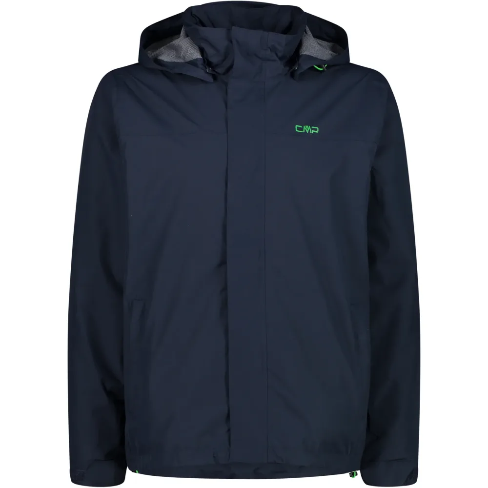 CMP Herren Hoodie Button Rain Jacke