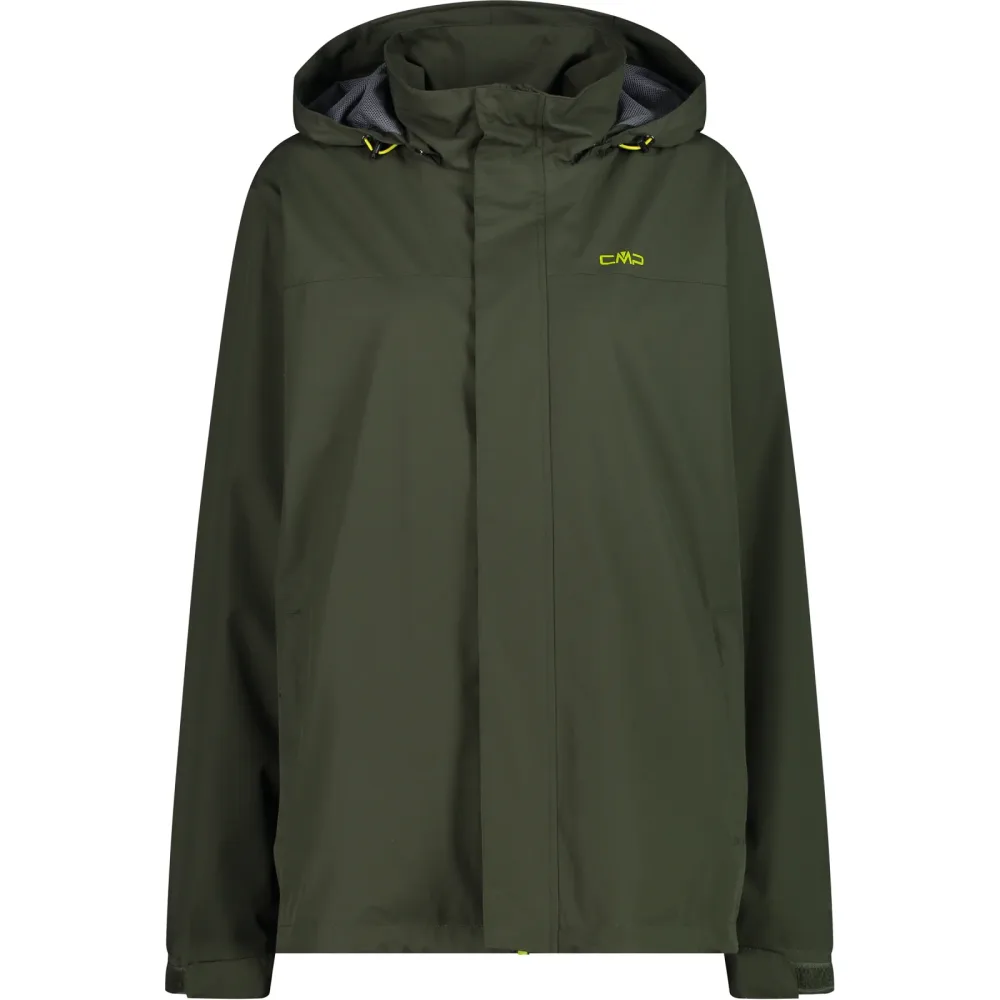 CMP Herren Hoodie Button Rain Jacke