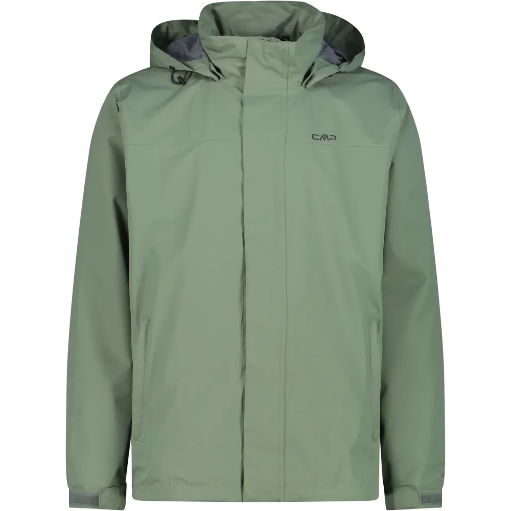 CMP Herren Hoodie Button Rain Jacke