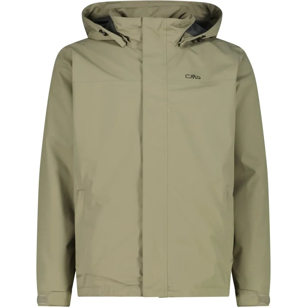 CMP Herren Hoodie Button Rain Jacke
