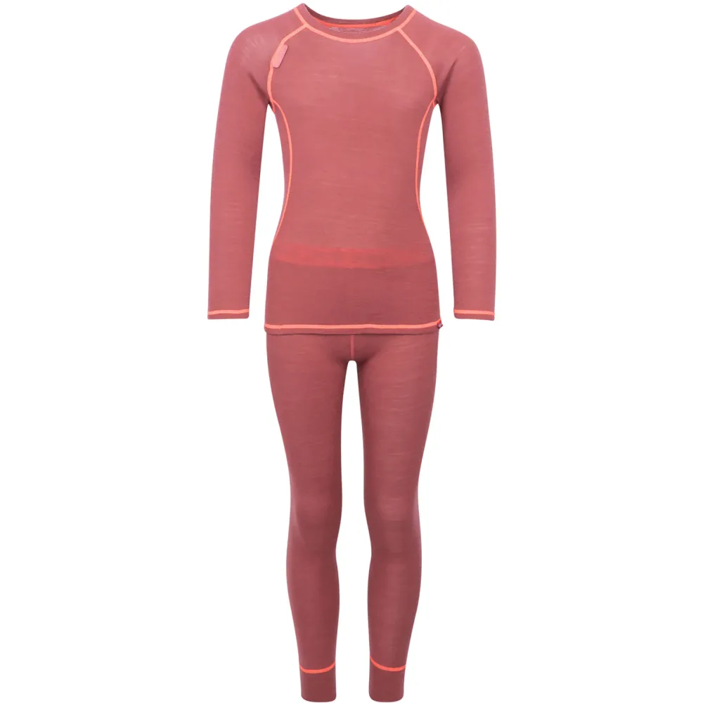 Trollkids Kinder Girls Merino Unterwäsche Set