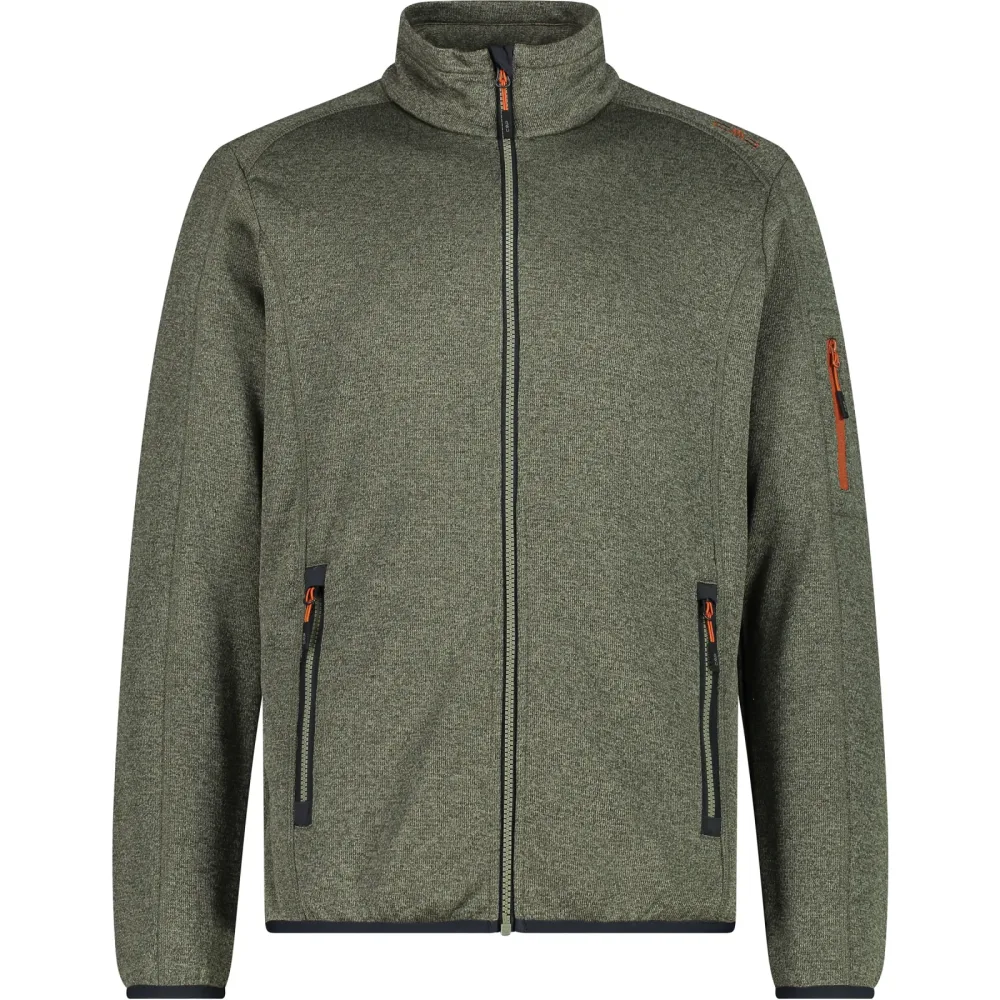 CMP Herren Knitted Fleece Jacke