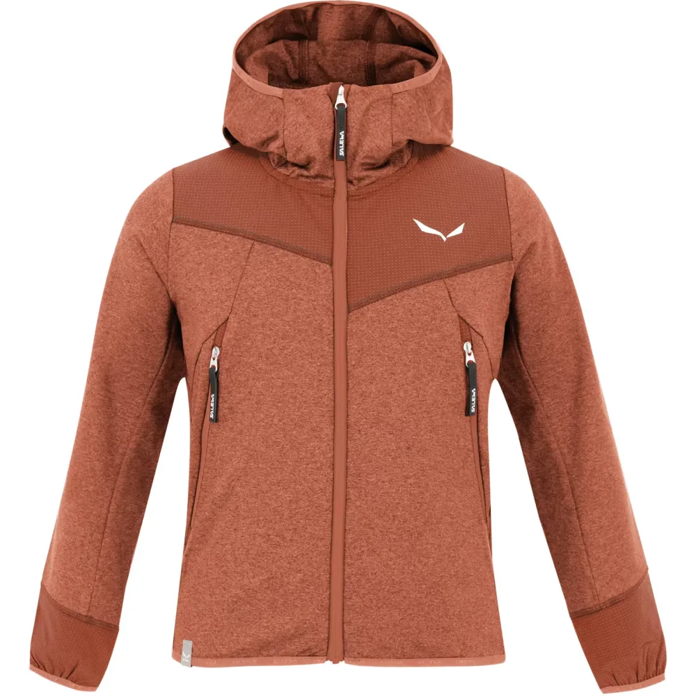 Salewa Kinder Agner Melange Hoodie Jacke