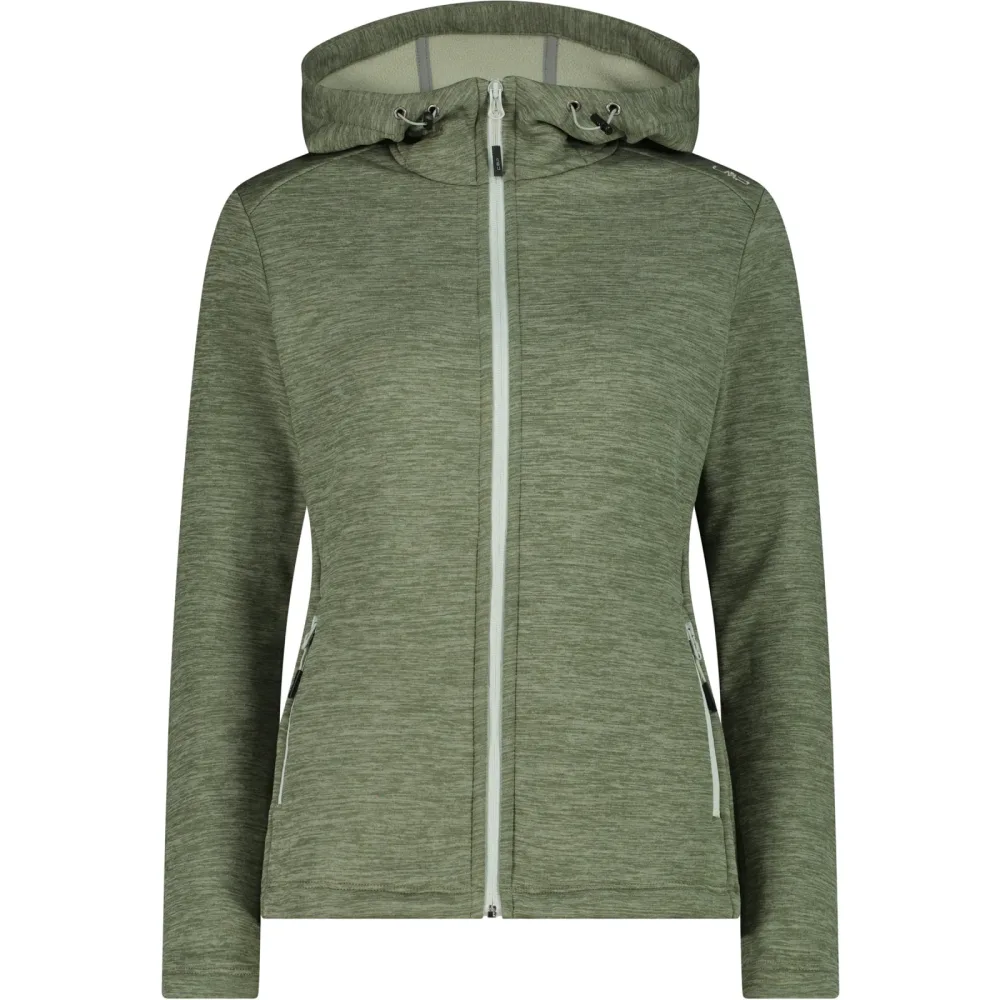 CMP Damen Hoodie Fleece Jacke