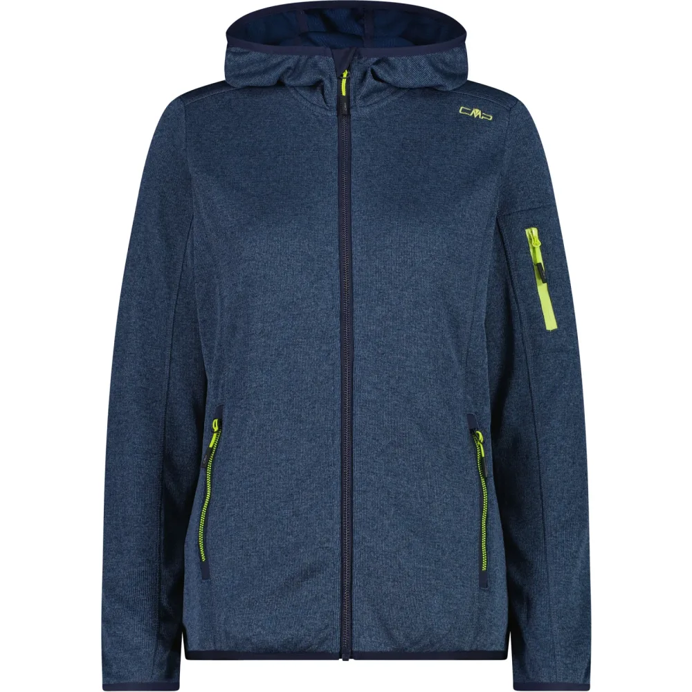 CMP Damen Knitted Hoodie Jacke