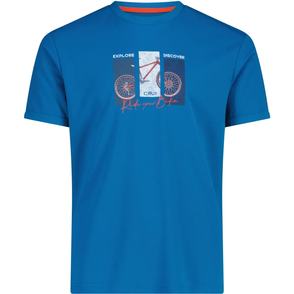 CMP Herren Print Funktions T-Shirt