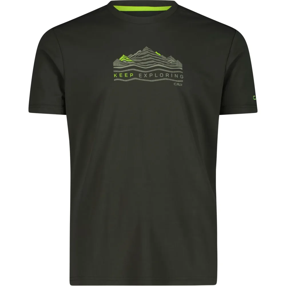 CMP Herren Print Funktions T-Shirt