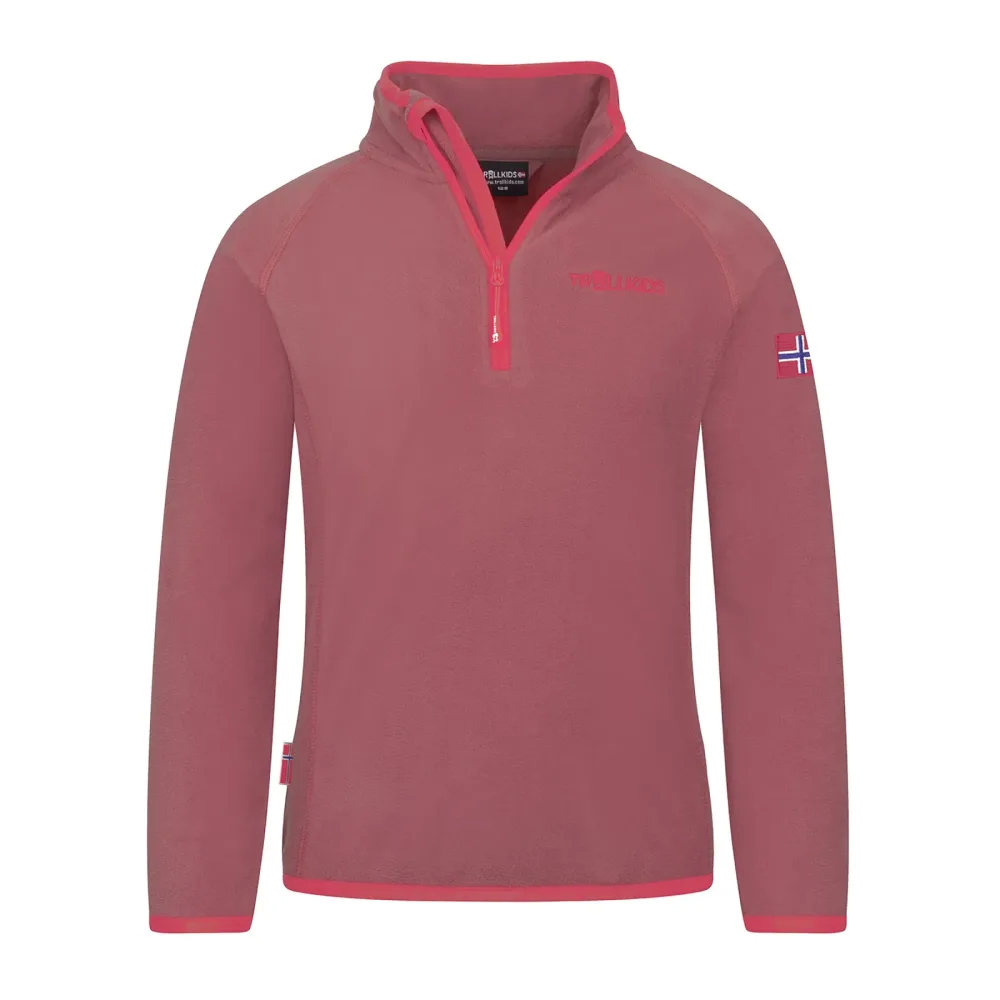 Trollkids Kinder Nordland Half Zip Pullover
