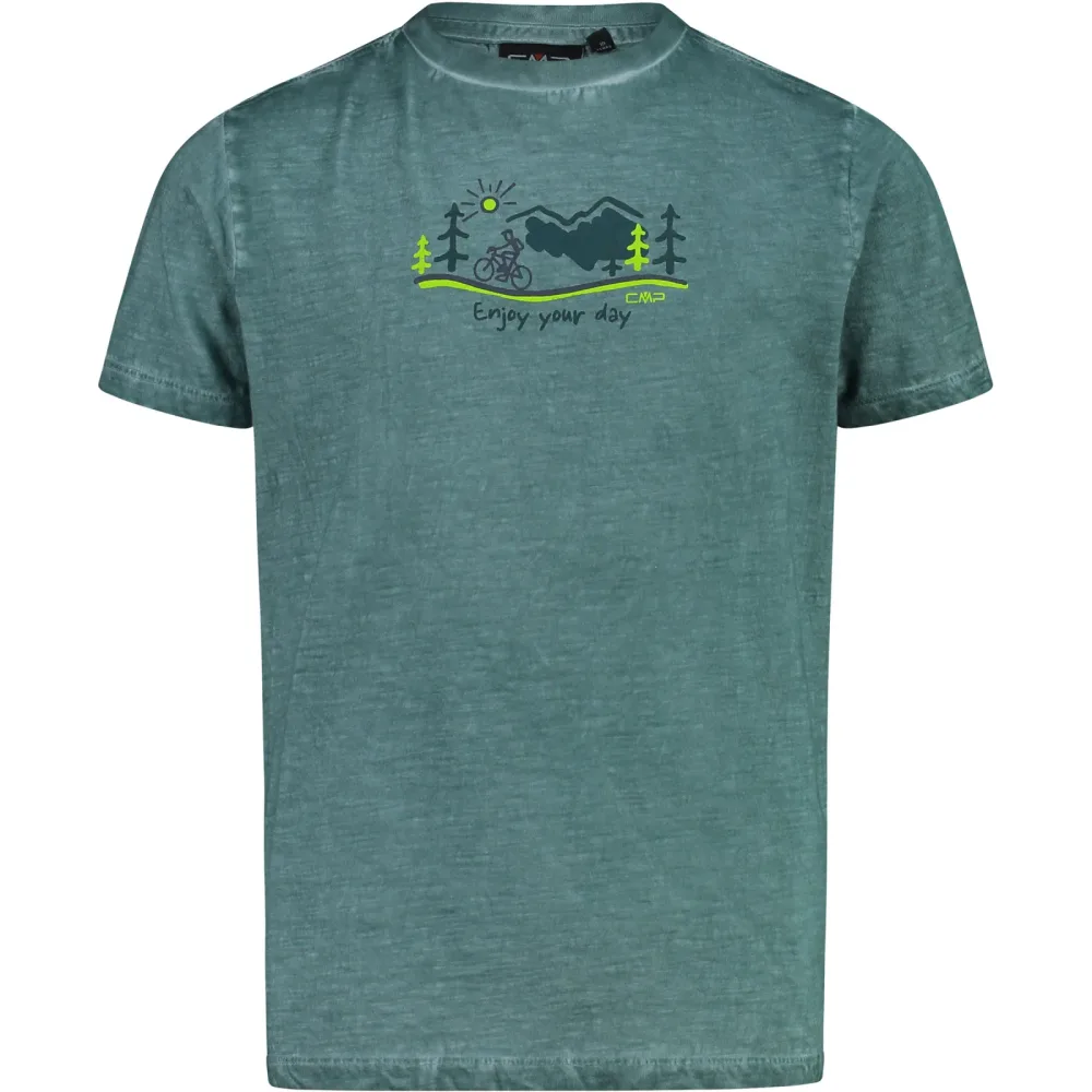 CMP Kinder Boys Print T-Shirt