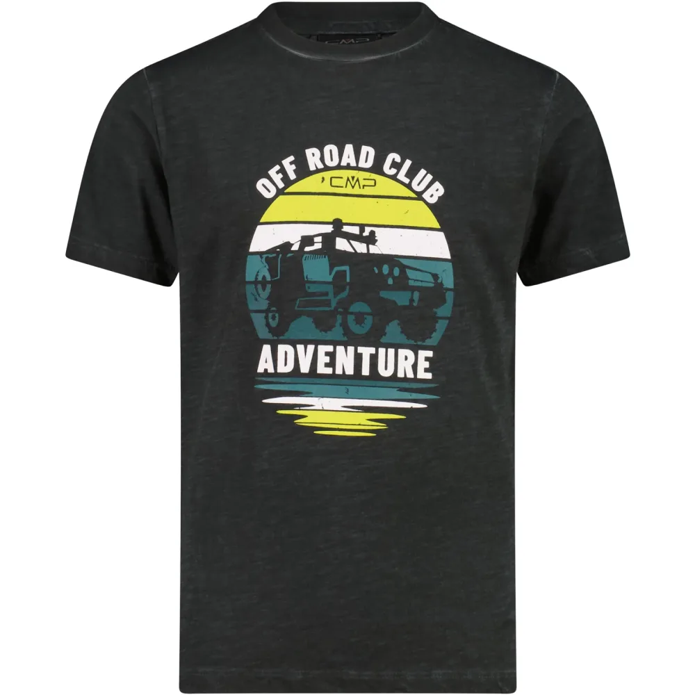 CMP Kinder Boys Print T-Shirt