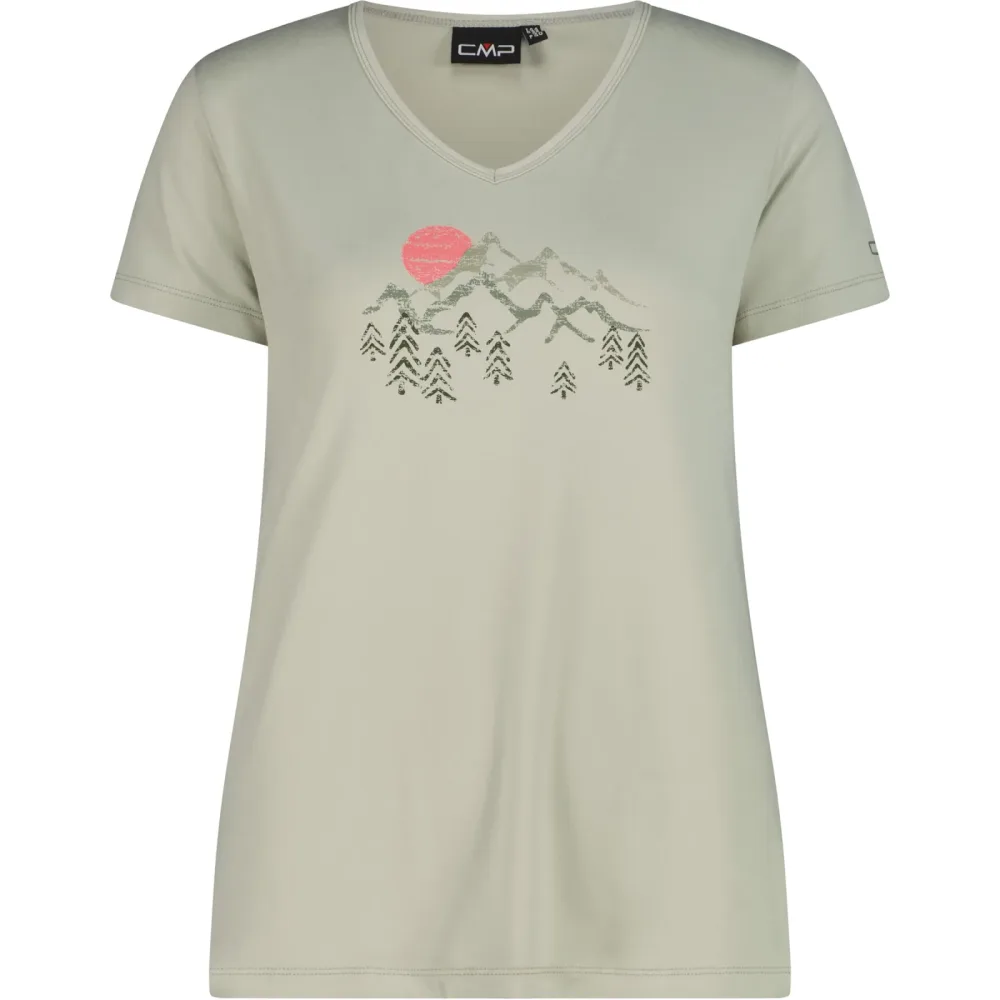 CMP Damen Print T-Shirt
