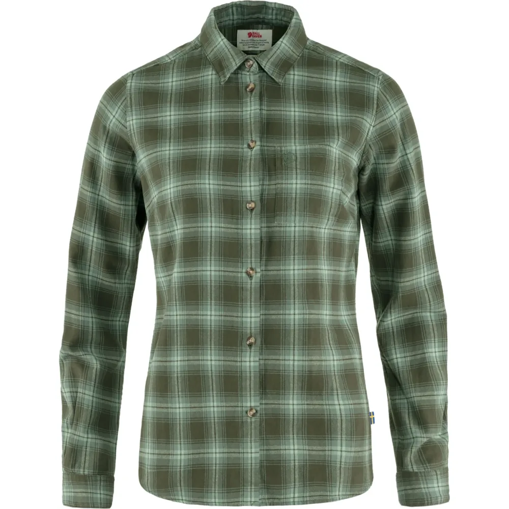 Fjällräven Damen Övik Flannel Bluse