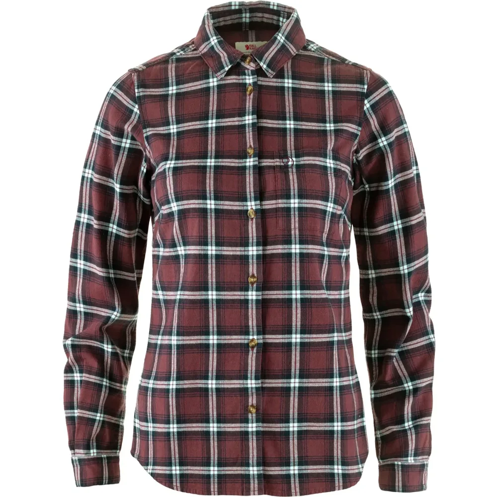 Fjällräven Damen Övik Flannel Bluse