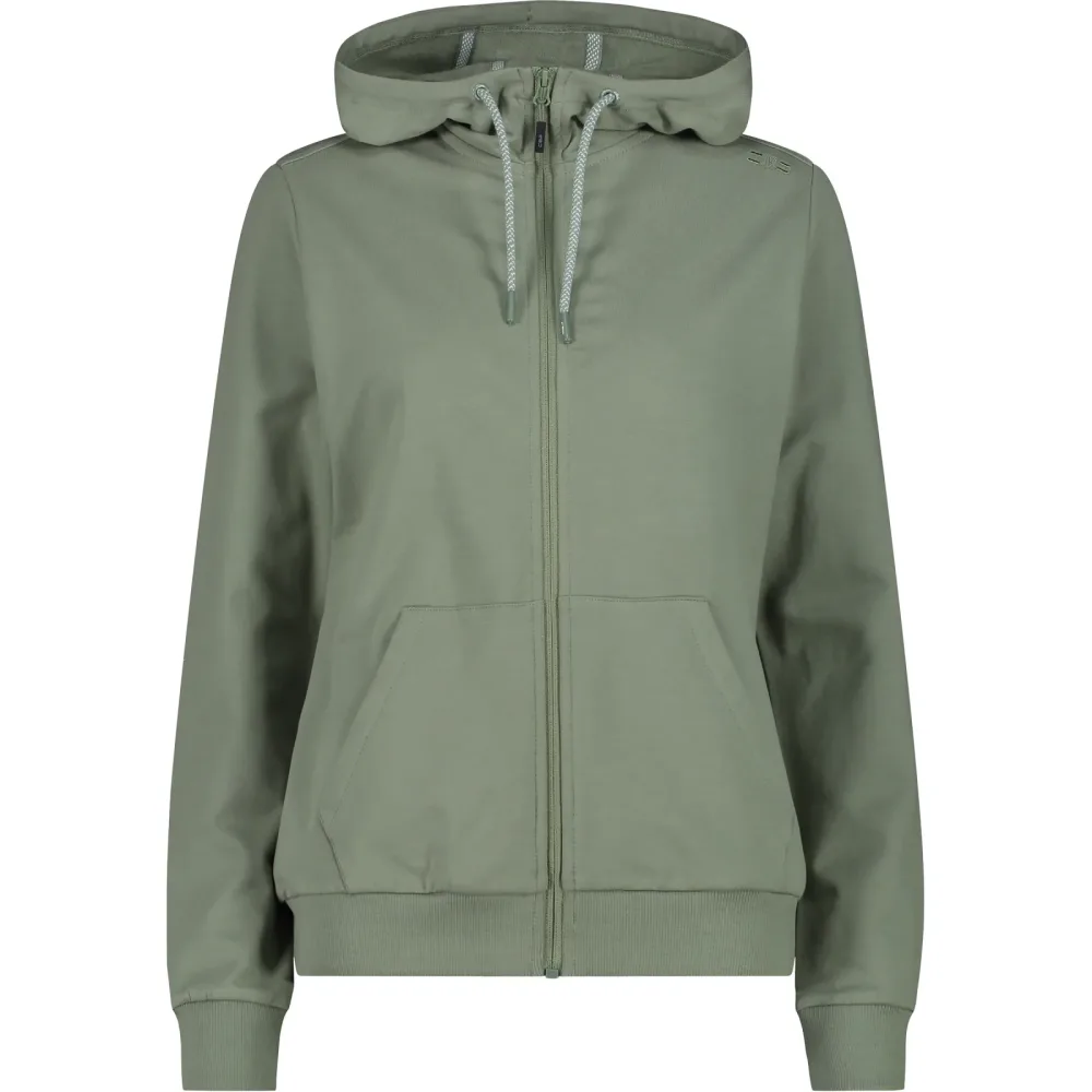 CMP Damen Stretch Fleece Hoodie Jacke