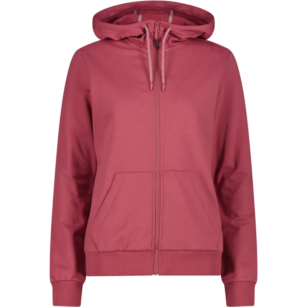 CMP Damen Stretch Fleece Hoodie Jacke