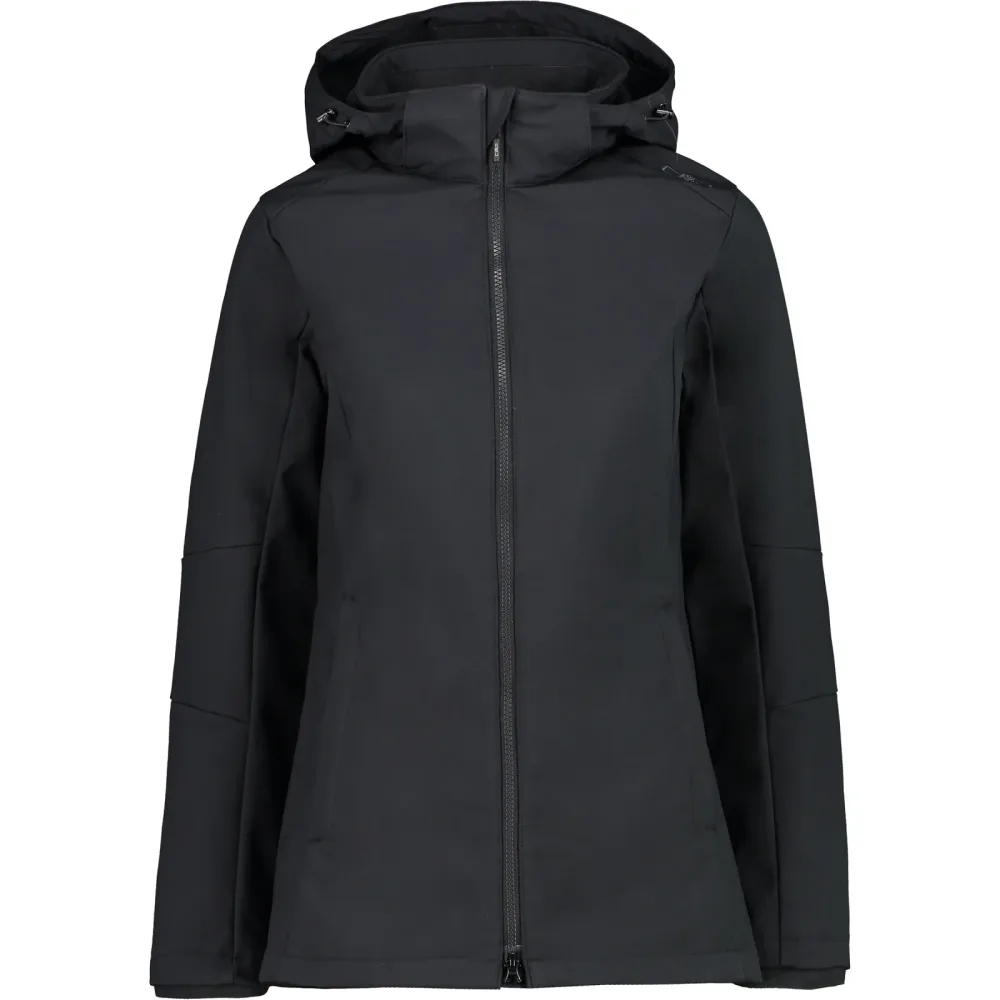 CMP Damen Softshell Zip Hoodie Jacke
