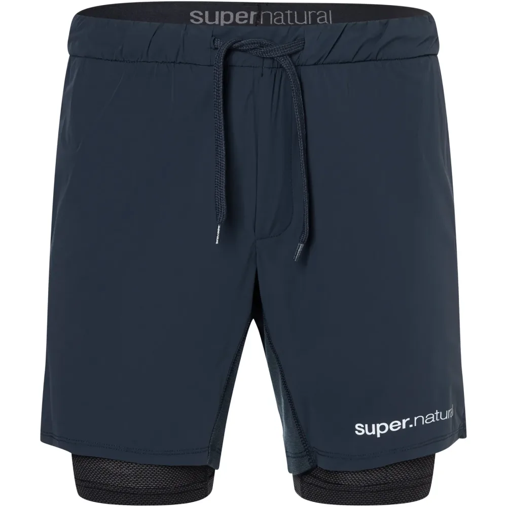 Super.Natural Herren Double Layer Shorts