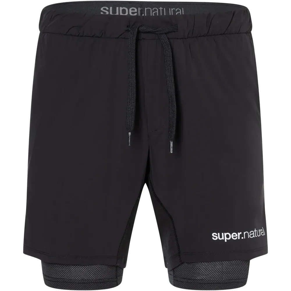 Super.Natural Herren Double Layer Shorts
