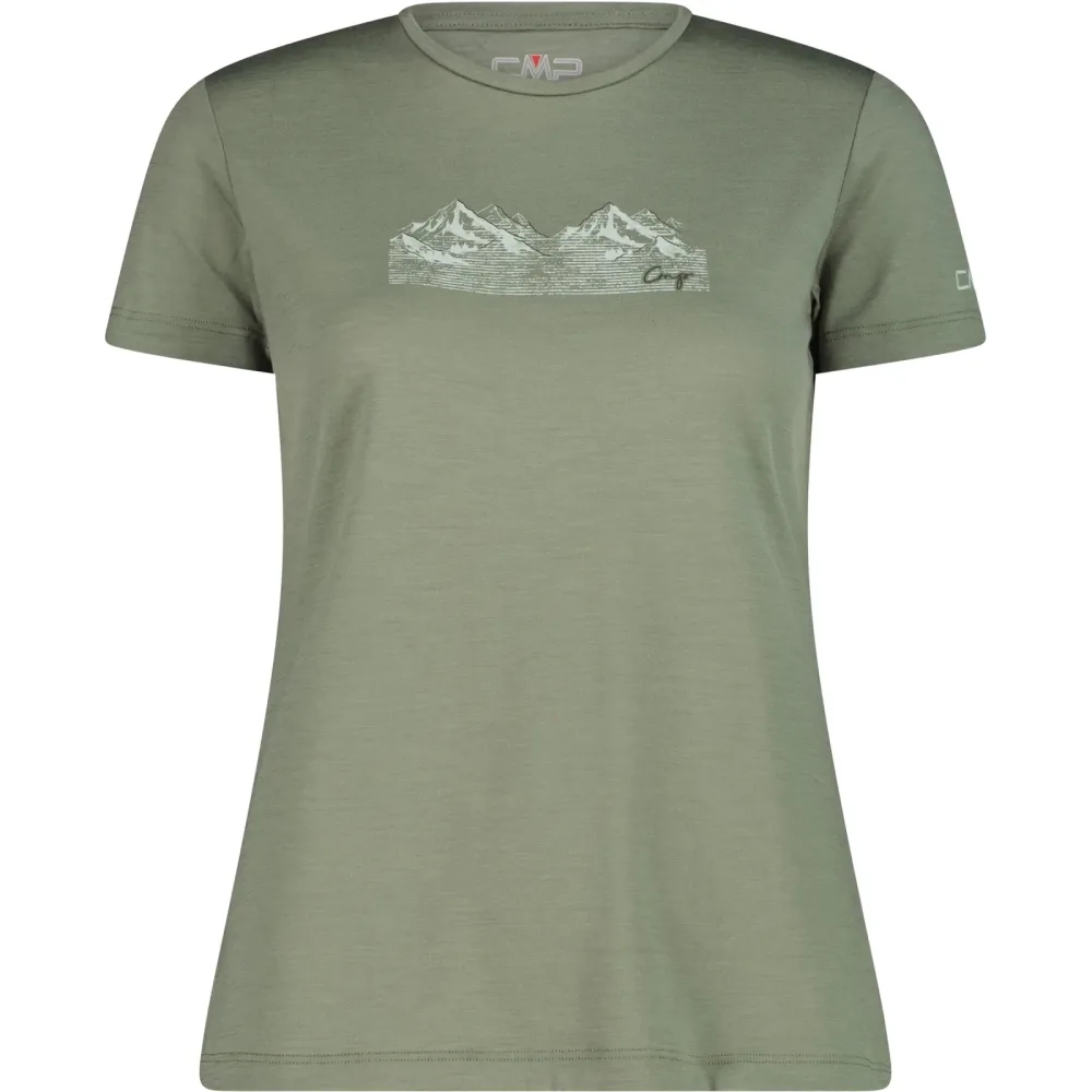 CMP Damen Print T-Shirt